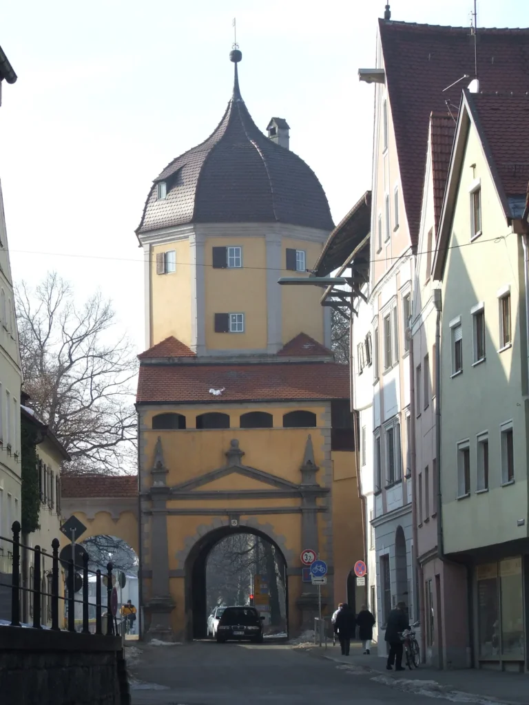 Historisches Westertor in der Memminger Altstadt